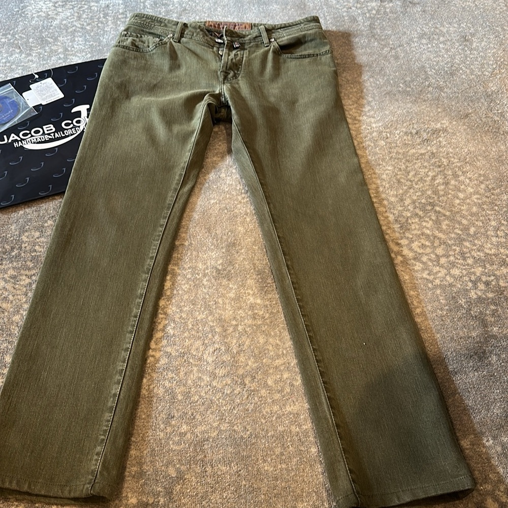 JACOB COHEN LIMITED EDITION MENS JEANS SIZE (33) 37 OUT OF 160 - Picture 2 of 16